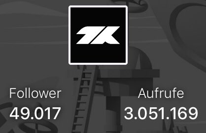 Am Wochenende haben wir auf #twitch übrigens die 3 Millionen erreicht! Danke Euch allen! 💞

Da haue ich doch mal 100€ als Guthaben Eurer Wahl als Dankeschön raus! Da könnt Ihr dann auch #FIFA20 von kaufen oder was Ihr mögt ☺️
Follow hier und Retweet zur Teilnahme bis 15.09.! ✌🏼
