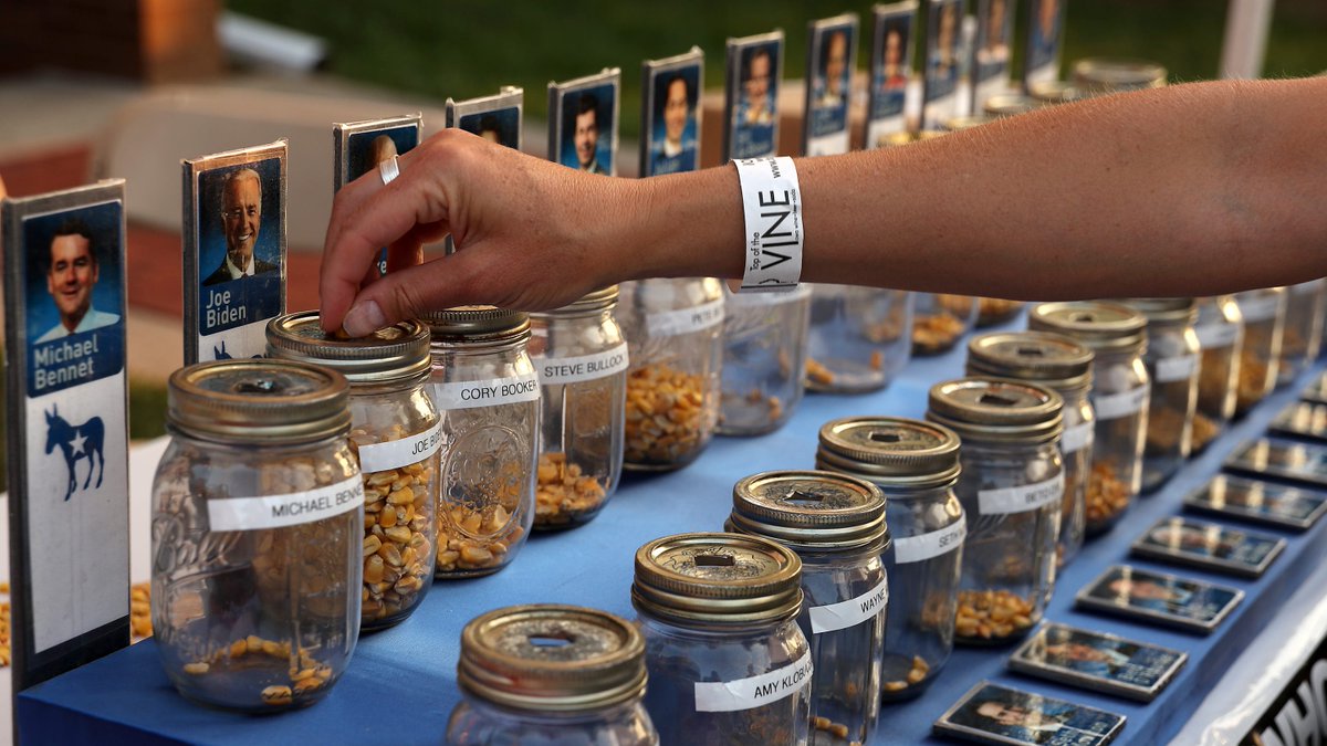 kwrcrow's tweet image. Congrats to @realDonaldTrump for winning the legendary #CastYourKernel vote at this year's #IowaStateFair. conservativedailybriefing.com/donald-trump-w… In fact, the @POTUS defeated the entire #Democrat field combined. #Election2020