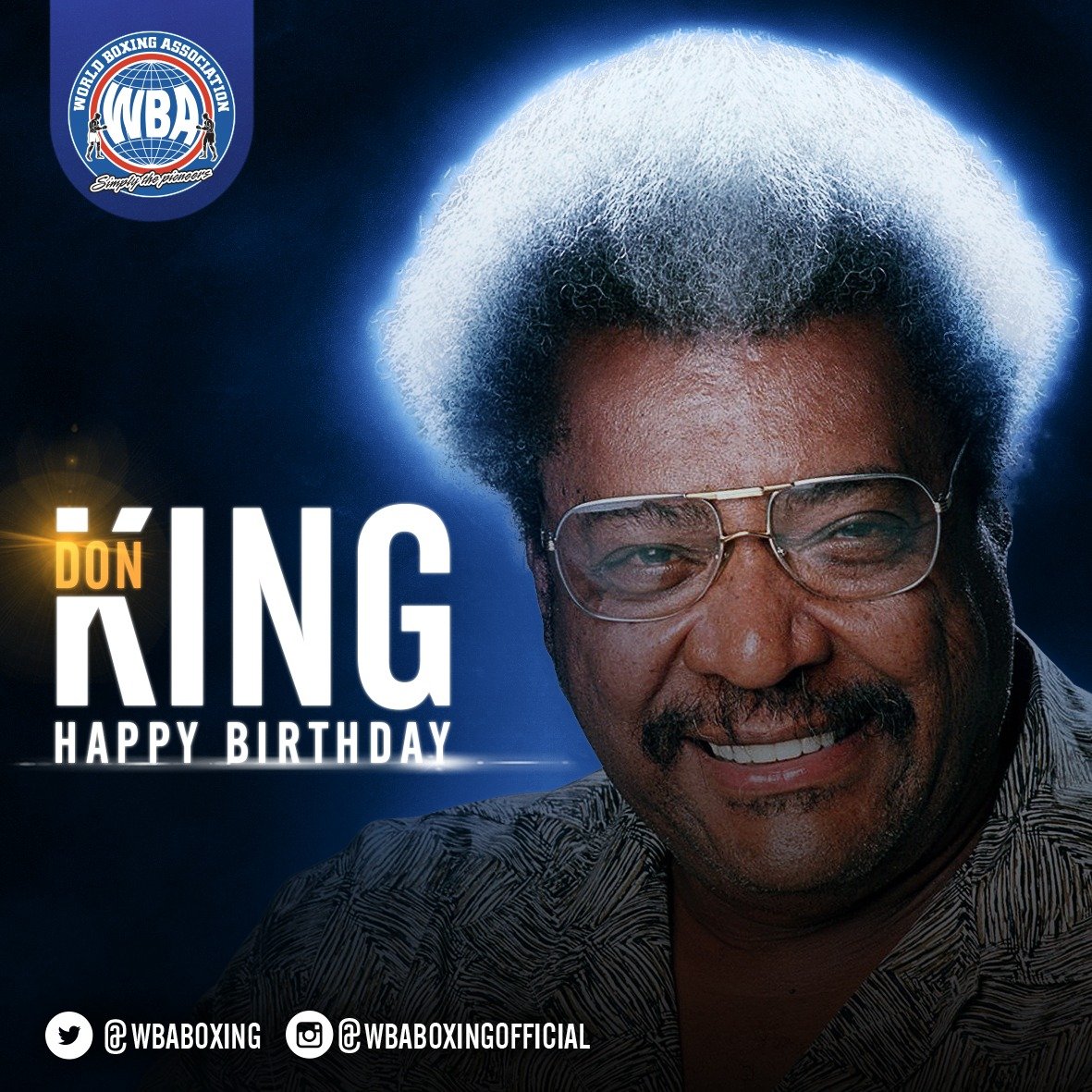 August 20:Happy 88th birthday to boxing promoter,Don King(\"promoted Muhammad Ali\") 