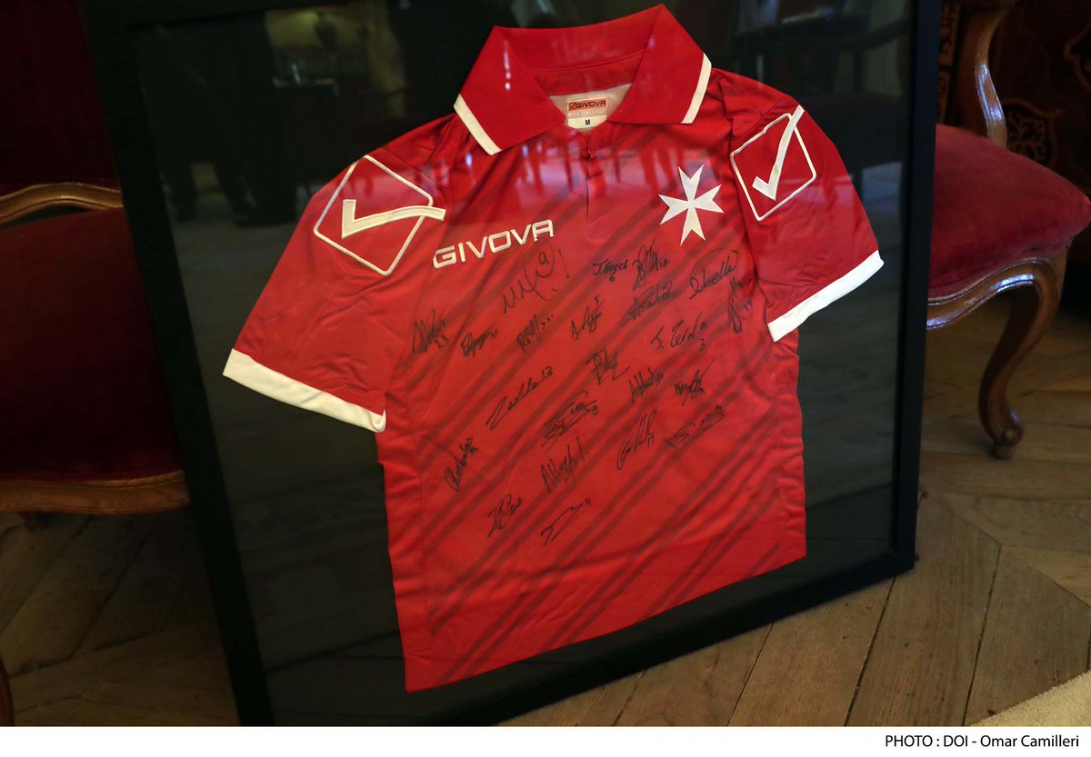 GeorgeVellaMT's tweet photo. The Malta Football Association Council discussed the role football has, not just in the development of youths, but also as a means of fostering social responsibility. MFA also kindly contributed a signed shirt to be auctioned in aid of #MCCFF. https://t.co/G7S8LNjsvK