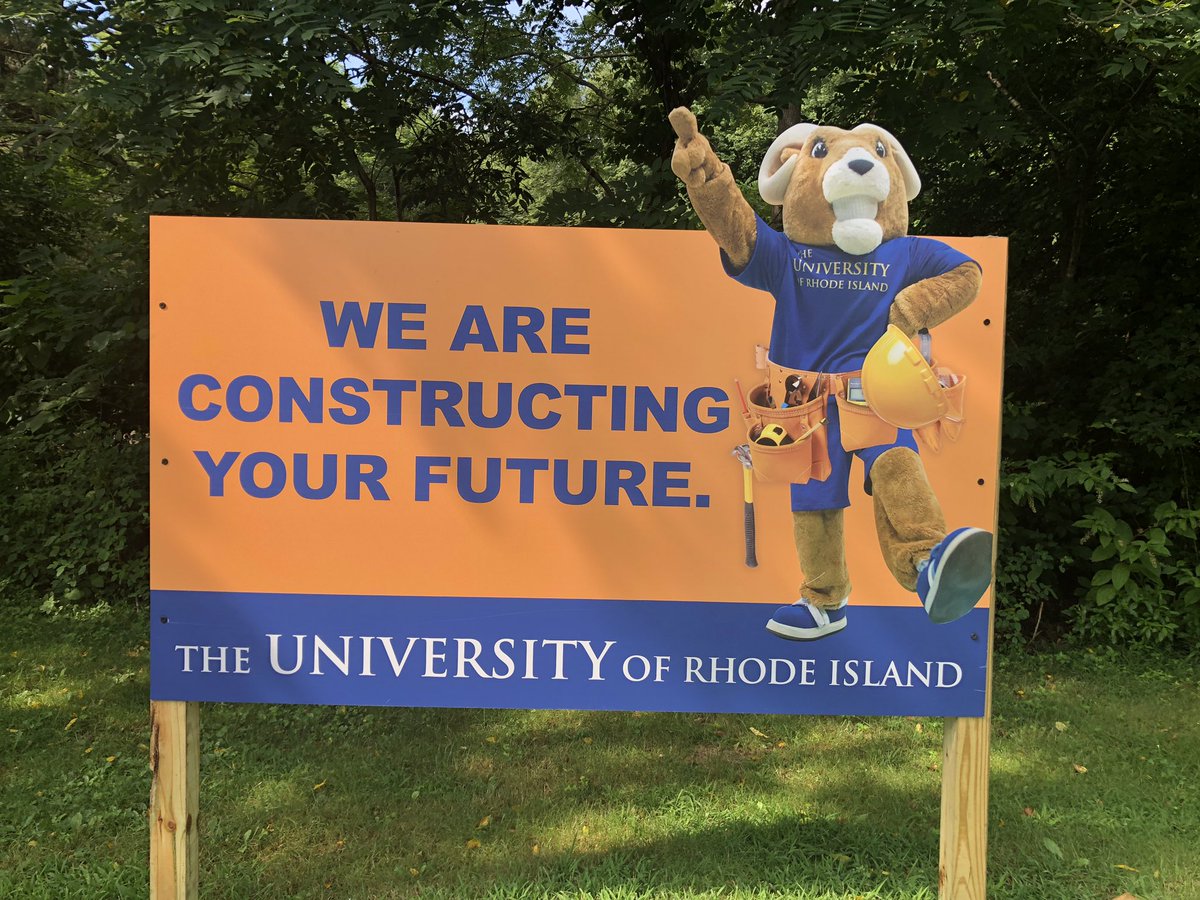 DeanLibutti's tweet photo. Less than 2 weeks away from move-in - amazing summer transformation @universityofri New turf #DebutSept7UnderLights and new 500 bed Brookside Hall opening in January. #OnlyAtURI #rhodybound @admissionuri https://t.co/sWKMu5XIsr