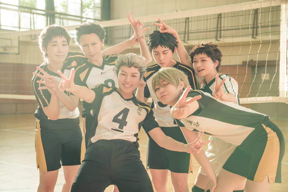 （cos）HQ🦉

---------

  負けていい試合はない

---------
 
木兎…こくろ
赤葦…とうや
木葉…amato
鷲尾…ふうた
小見…rupi
猿杙…右田ももこ

📷SARA(<a href="/tokisara0401/">SARA（アカウント移行）</a> )
Assist by 無重力（<a href="/mujijiji02/">無重力</a> ）

#こくろ〜谷

#ハイキューの日2019  
#8月19日はハイキューの日