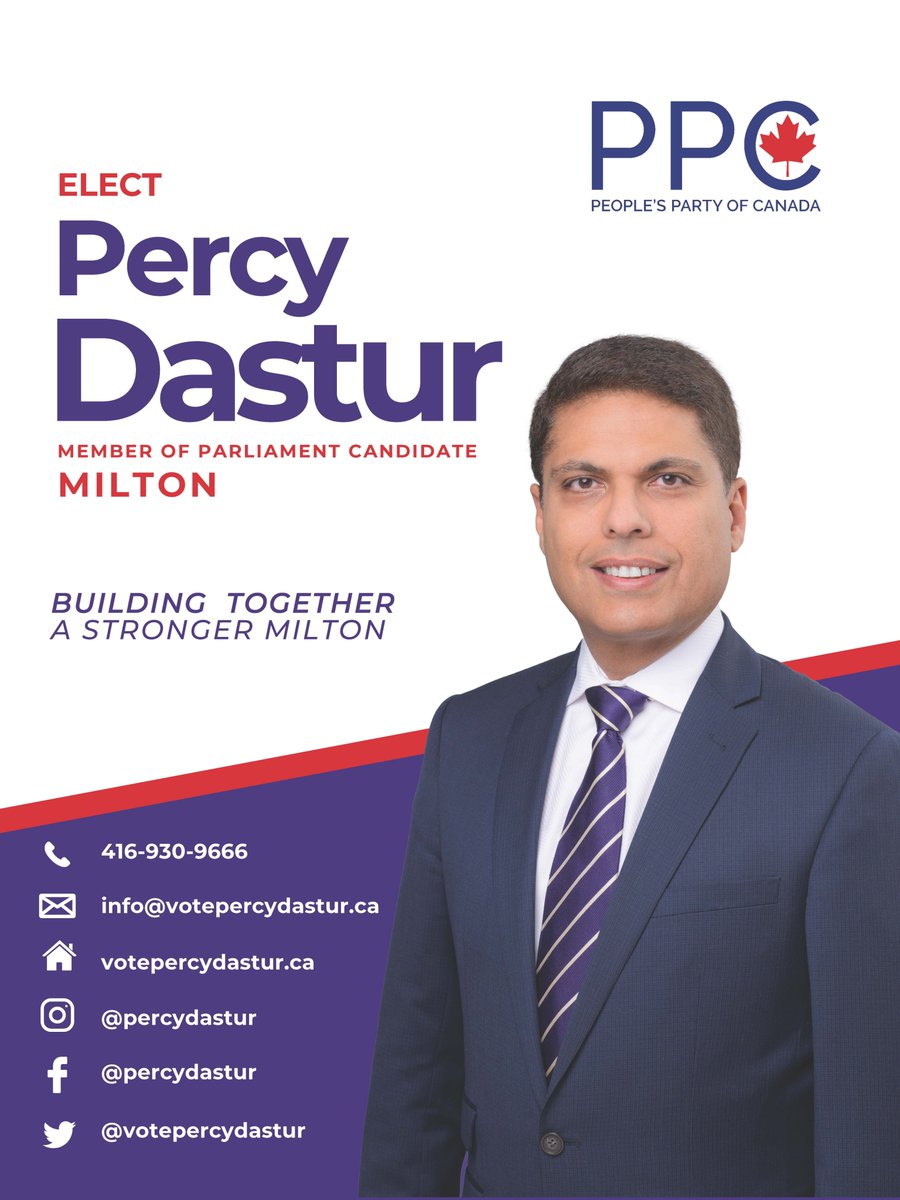 VotePercyDastur's tweet photo. Peoples Party is NOT a party of "white supremacists". We are CLASSICAL LIBERAL, FISCAL CONSERVATIVE and POPULIST CANADIAN PATRIOTS.
#PPC2019AllTheWay @MaximeBernier #cdnpoli #miltonppc https://t.co/rYWQyYTSIR
