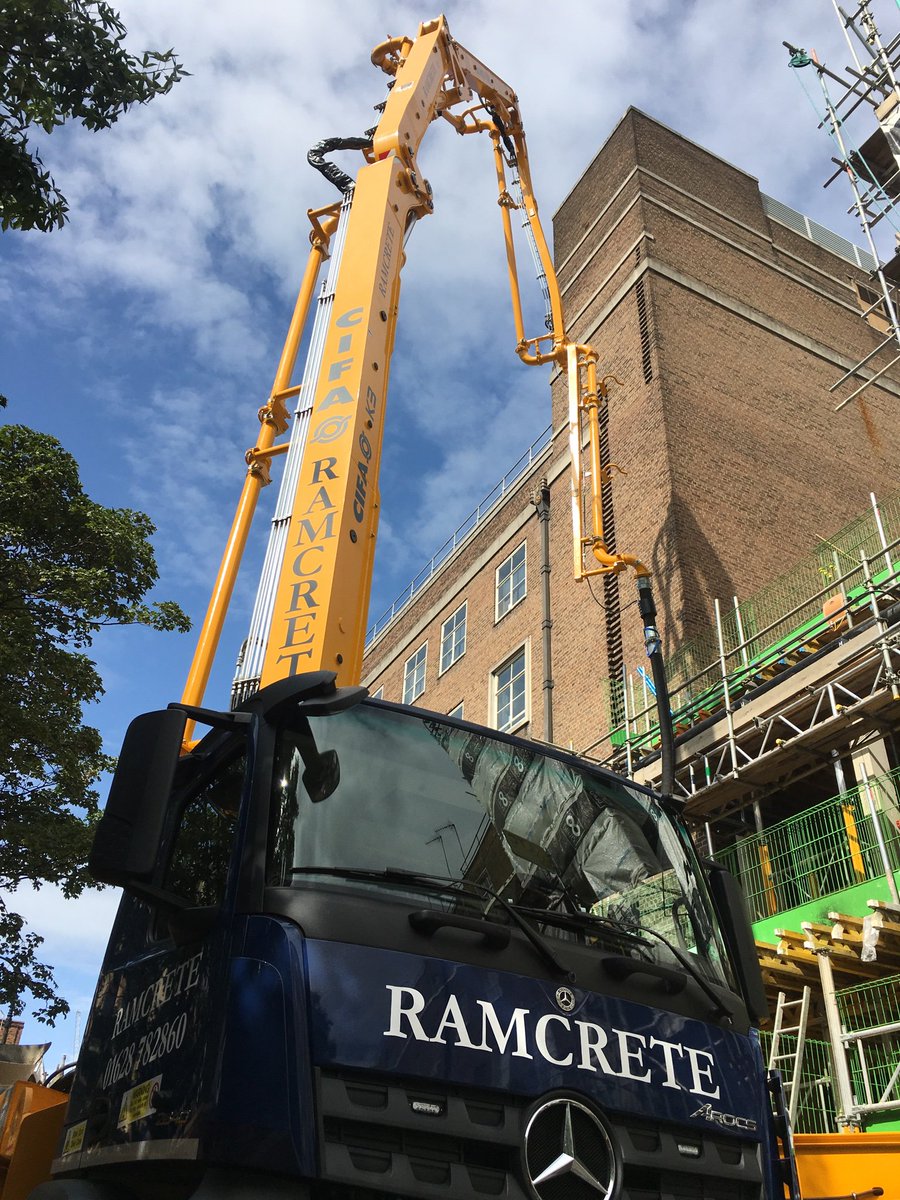 DanfordsLtd's tweet photo. Cifa K31 1608 EC with ASC short rig system being commissioned in London, perfect for tight spots.
Thank you all at #Ramcrete for your continued support. #Cifa #Danfordsltd https://t.co/C4pTmOf4TK