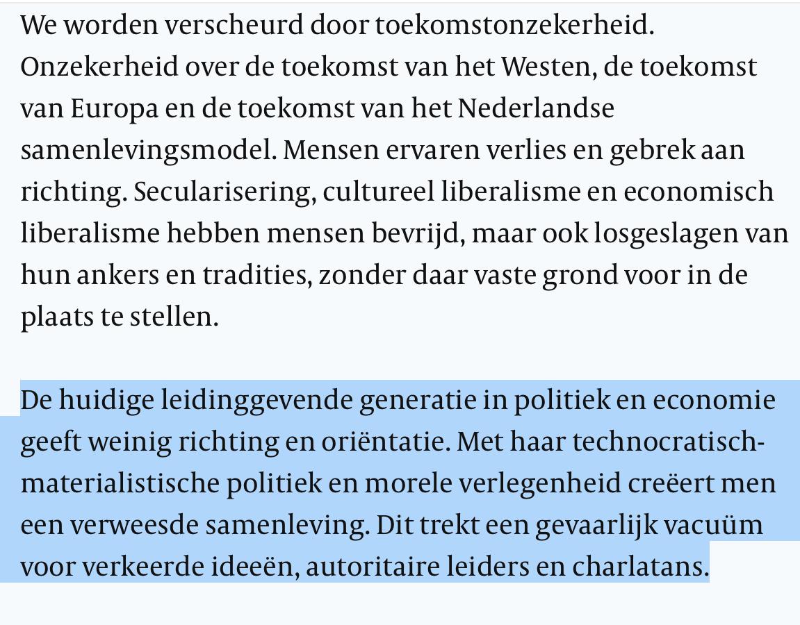 E_Hunyadi's tweet photo. @wierdduk @ReneCuperus @RPlasterk @RVeelo @RTLZ @TPO Het is zo👇#Cuperus 
"We leven in een samenleving die vermoedelijk nooit eerder in de wereldgeschiedenis zo veel vrijheid, ontspanning, welvaart en respect heeft geboden aan zo veel mensen. Tegelijk hangt er een zware sluier van onraad en onbehagen over de wereld." https://t.co/s7bWGN0qCY
