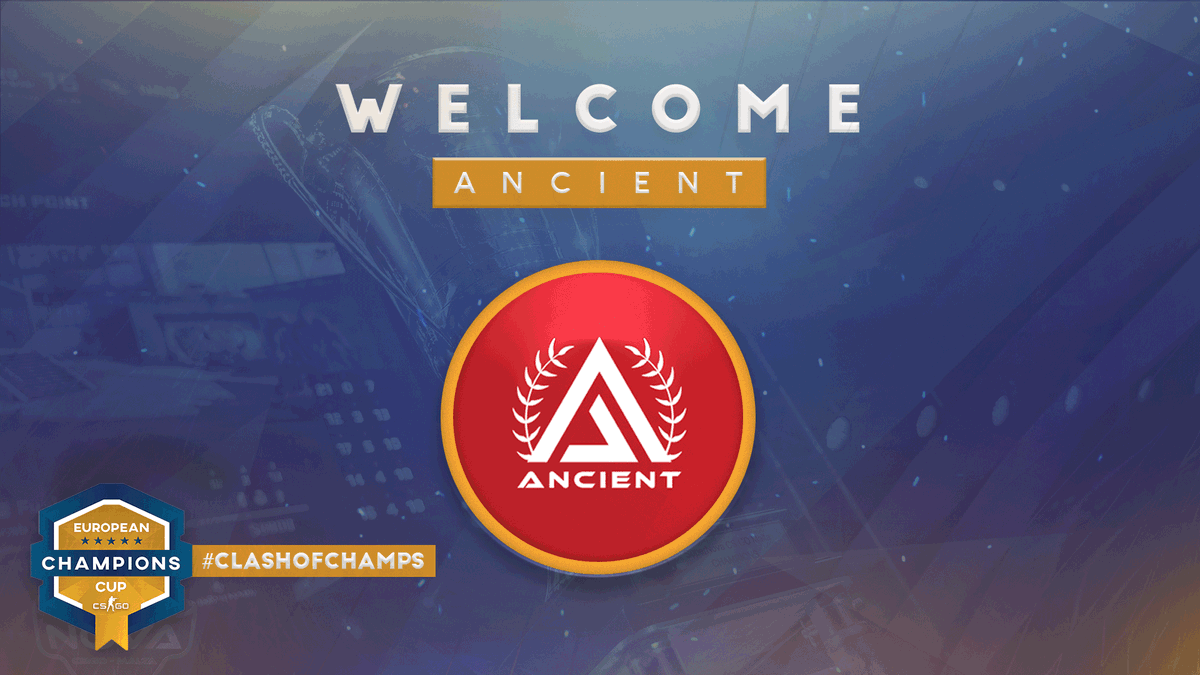 championscupgg's tweet photo. Swedish representation its a must! therefore
WELCOME !!! our 10th team for the European Champions Cup 🇸🇪 👋

@WeAncientGG and the crew @drakenCSGO @freddiebcsgo @Rusty_csgo @disco_doplan @elgrucko

https://t.co/V2kHBK7HE4

#clashofchamps
@edenesportsgg https://t.co/5l83Rx8lL2