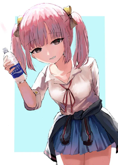 新衣装かわいい!!! #遠い北からの絵手紙 