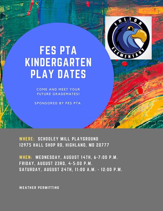 Two more kindergarten play dates left!

We hope to see you this Friday or Saturday!