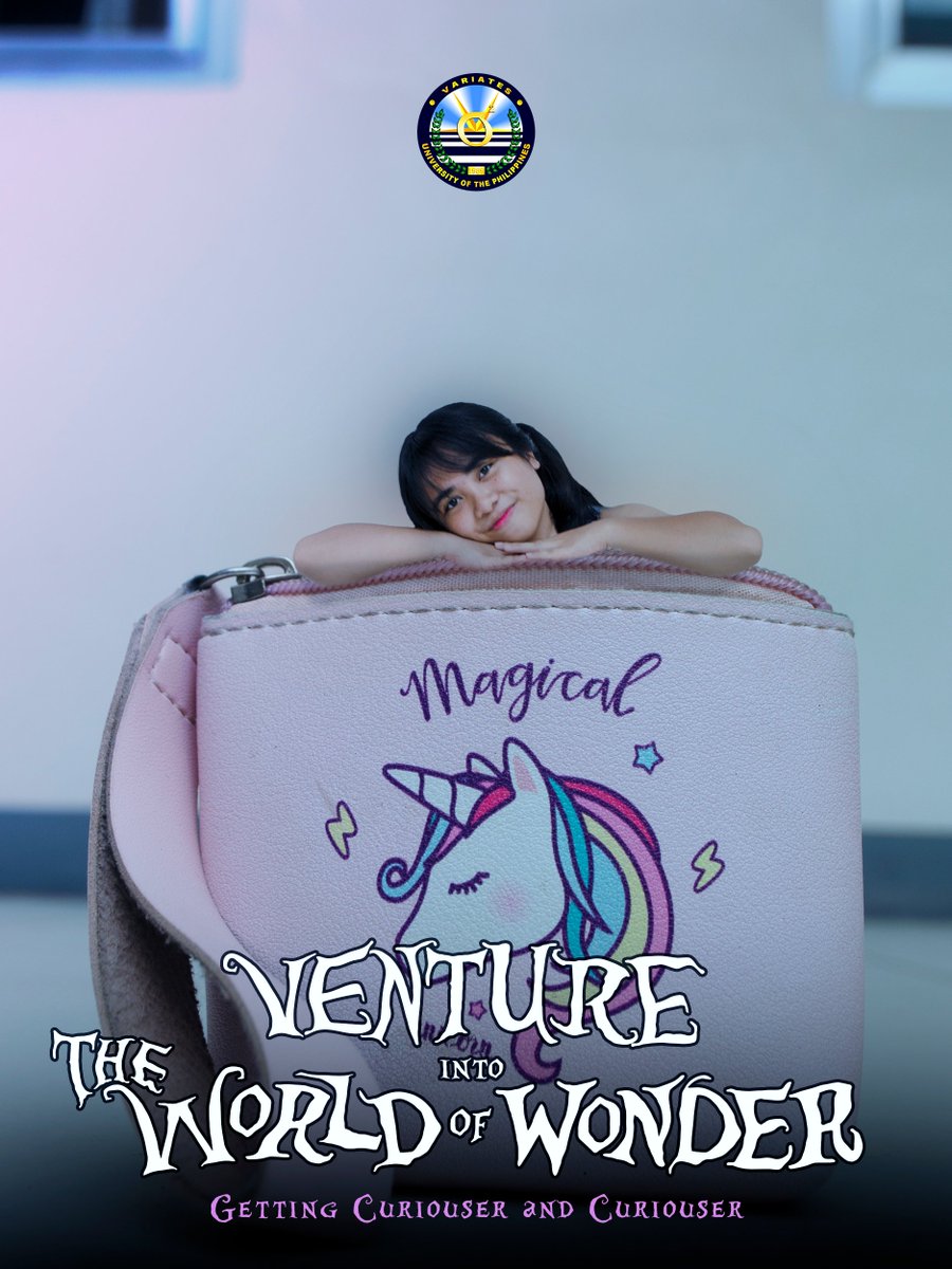 smocars's tweet photo. Venture into the World of Wonder!
Come and meet UPV at our booth from Aug 20-23 at the UP School of Stat lobby.
You may drop by our booth to sign up or sign-up online through this link: https://t.co/FUlSvgBXTd.
To note, weโre all mad here.
#BeTheVariantYouWantToBe https://t.co/FwiWAaojsf
