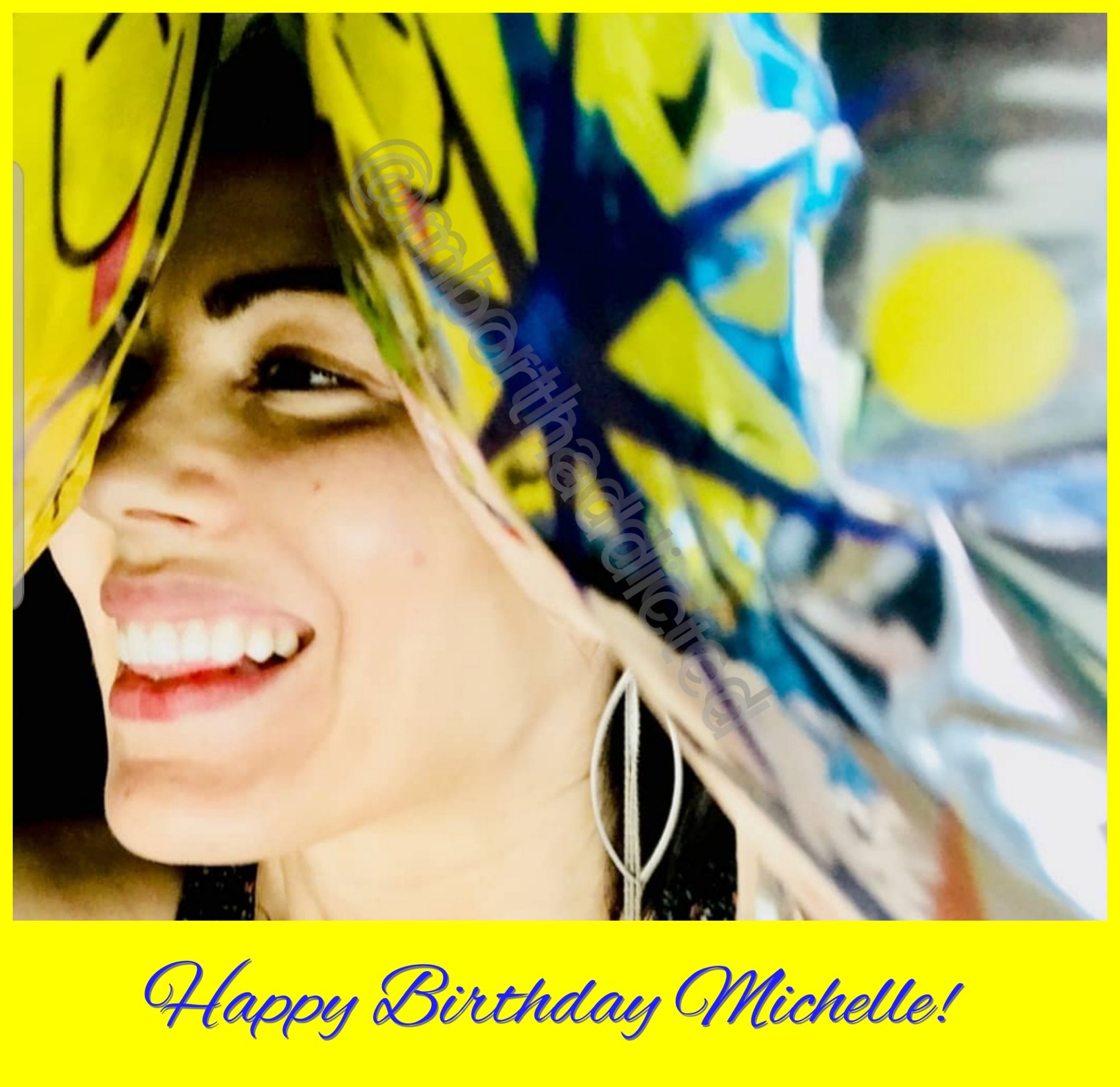 Happy Birthday Michelle Borth!                 