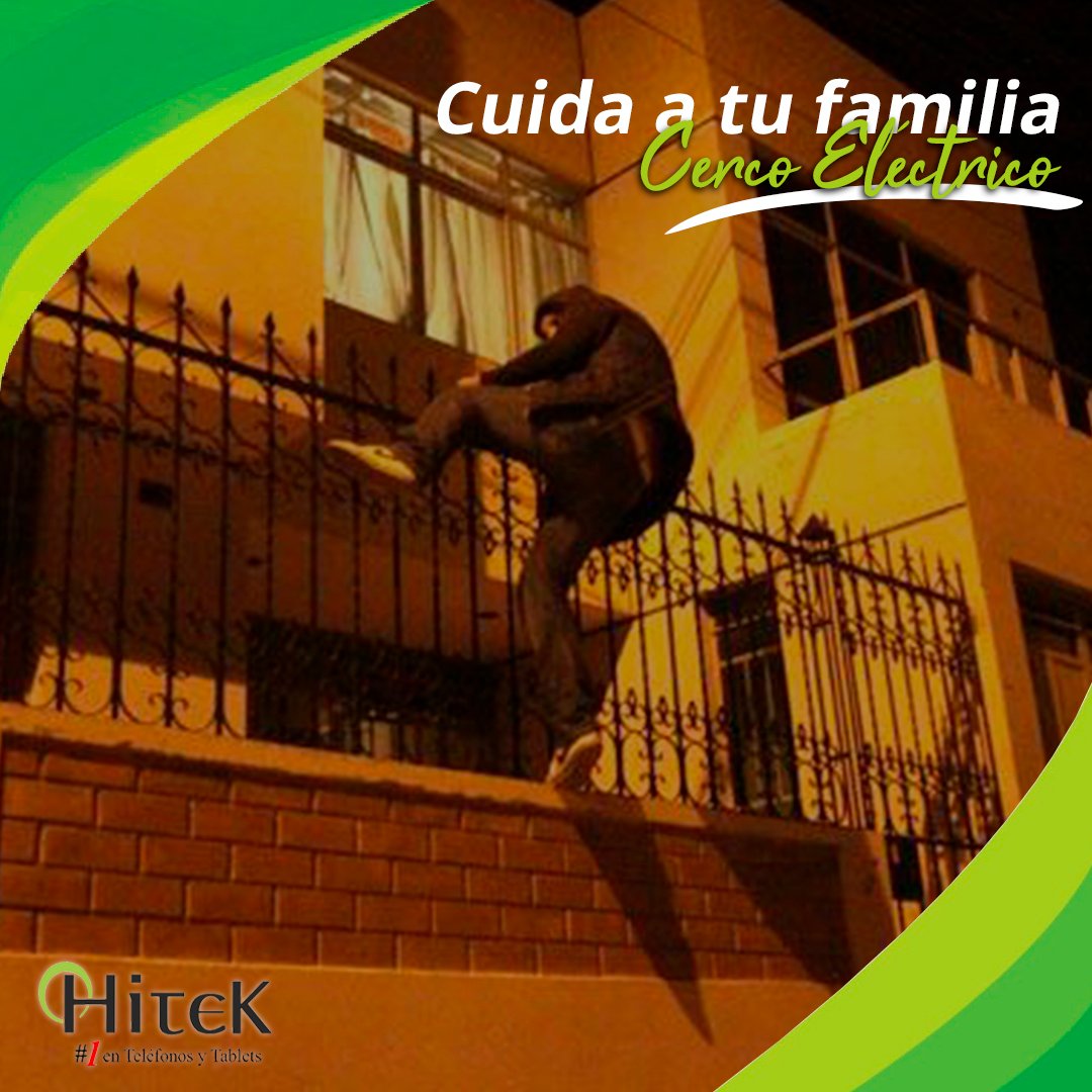 Hitekrd's tweet photo. Cuida tu familia de la forma correcta👥. Un cerco eléctrico le colocara limites a aquellos que busca hacernos daños⚡️. https://t.co/ZeeGpbYvGX
