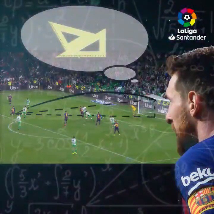 LaLiga (@LaLiga) on Twitter photo 2019-08-19 13:17:43 Sacó la escuadra y el cartabón, y... 💫 ¡Messi está nominado al Premio Puskás con su GOLAZO ante el Real Betis! Sacó la escuadra y el cartabón, y... 💫 ¡Messi está nominado al Premio Puskás con su GOLAZO ante el Real Betis!