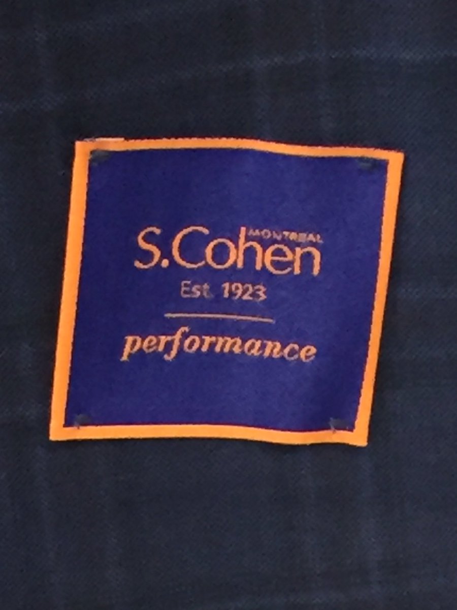 TomsPlaceTO's tweet photo. NEW fall fashions are arriving. This #SCohen high performance suit travels well, it's crease & stain resistant & has under arm sweat shields. Durable for day-to-day wear. Available up to 56 regular! The suit should sell for $600, but @TomsPlaceTO it's in our 3 for $963 section https://t.co/OJWybuoOno