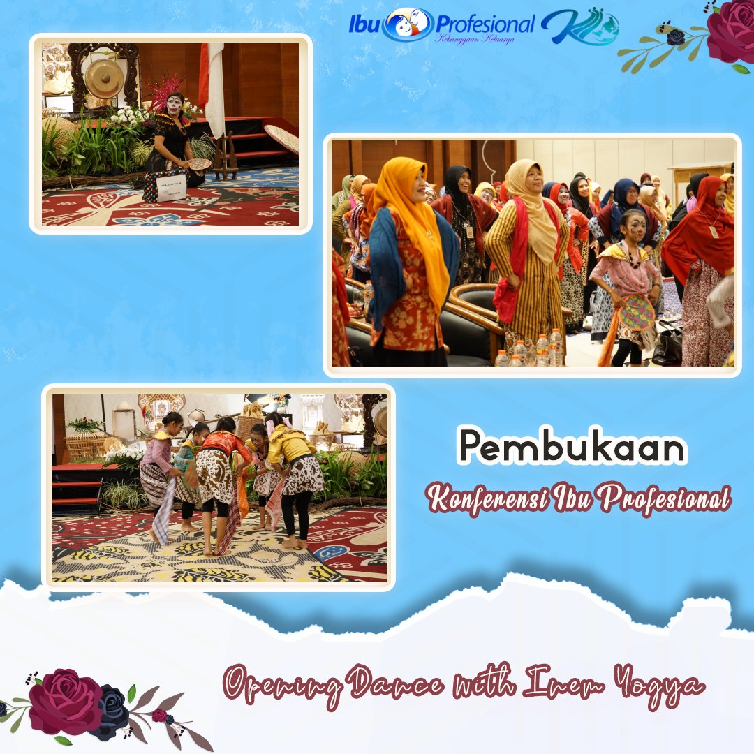KonferensiIP's tweet photo. Terimakasih @inemjogja yg telah menyajikan suguhan inspiratif untuk opening ceremony #KIP2019 #ibuprofesional. Event para #ibuberkonferensi karena semua ibu adalah #agenperubahan. With @septipw @yaniretnohpsari @nesribaidani at @ibuprofesional https://t.co/Y9H8ftbGdi