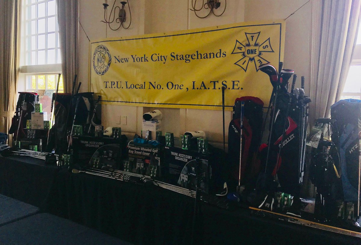 LocalOneIATSE's tweet photo. The Donald B. Kleinschmidt Memorial Golf Outing benefiting The L1 TET Fund is today! ⁦@IATSE⁩ ⁦@matthewloeb⁩ ⁦@LocalOneIATSE⁩ ⁦@TheActorsFund⁩ ⁦@IATSELocal764⁩ ⁦@IATSE798⁩ ⁦@USA829IATSE⁩ ⁦@CentralLaborNYC⁩ ⁦@NYSAFLCIO⁩ https://t.co/kbTmKWw1e9
