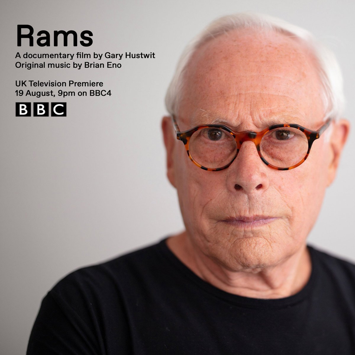 gary_hustwit's tweet photo. TONIGHT! 🇬🇧 "Rams" UK television premiere on @BBCFOUR. My documentary about legendary designer Dieter Rams with original music by @BrianEno airs tonight at 21:00 BST, and on iPlayer afterwards. Spread the word, UK friends! https://t.co/3tPQ5CCEHf