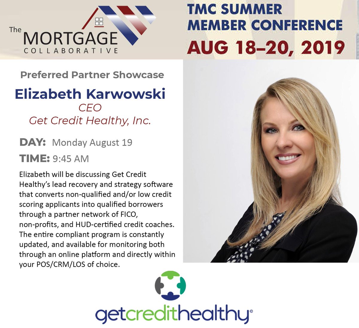 getcredithealth's tweet photo. #TMCsummer2019 https://t.co/KTHVSse9iE
