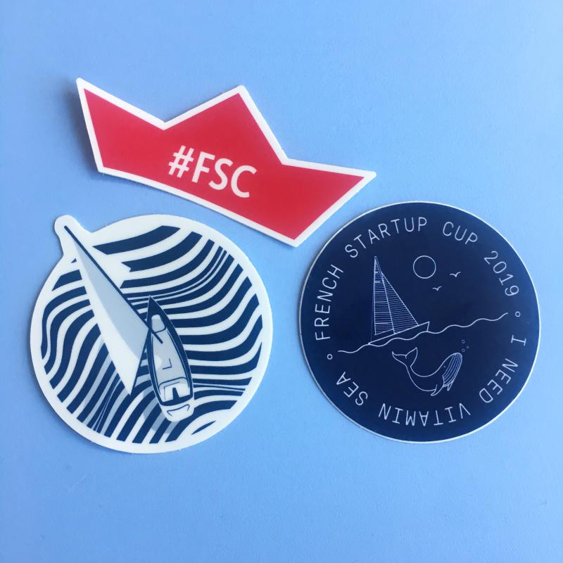 FRStartupCup's tweet photo. Les stickers 2019 sont arrivés ! Vous les retrouverez vendredi 6 septembre dans votre Welcome Pack. Merci à notre partenaire @stickermule 😎😍
#cantwaitFSC2019 #startup #Enjoy https://t.co/IAwQ3joiBw