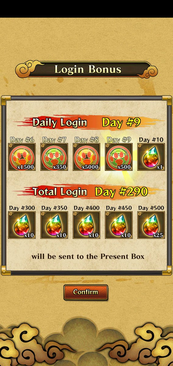 Hiro On Twitter Day290 Got My Login Bonus And