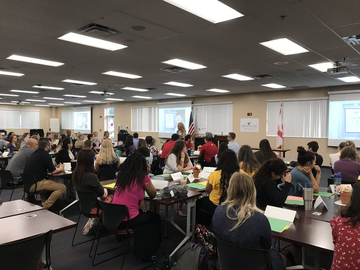 HCPSINTERNS's tweet photo. @teachintampa welcomes our pre-service teachers! #hcpsinfocus Preparing tomorrow’s teachers today! https://t.co/pu7iOJaIfY