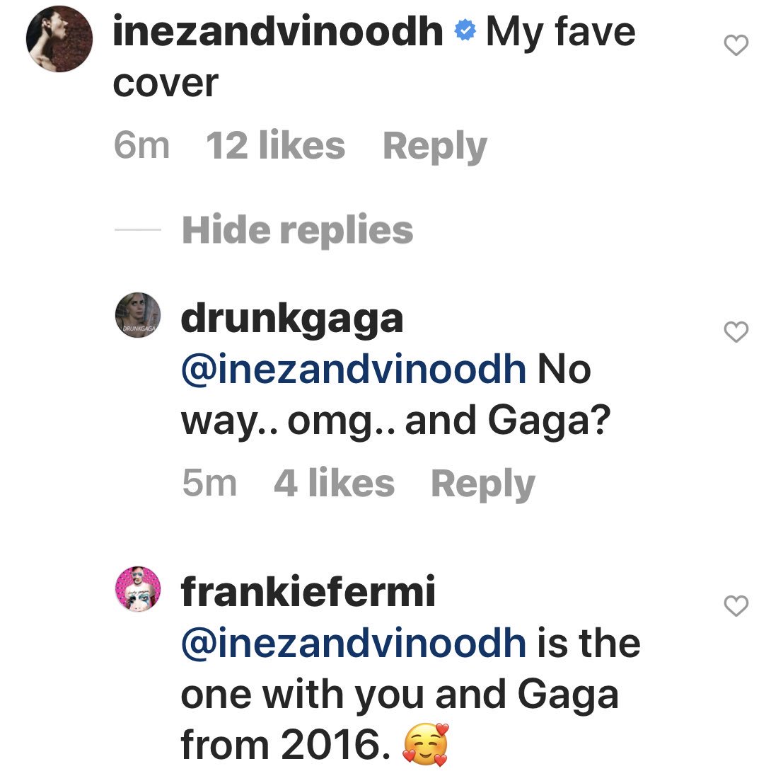 frankiefermi's tweet photo. Dragging Inez &amp; Vinoodh as well today. 😊 #V121 https://t.co/MlmzRNX0St