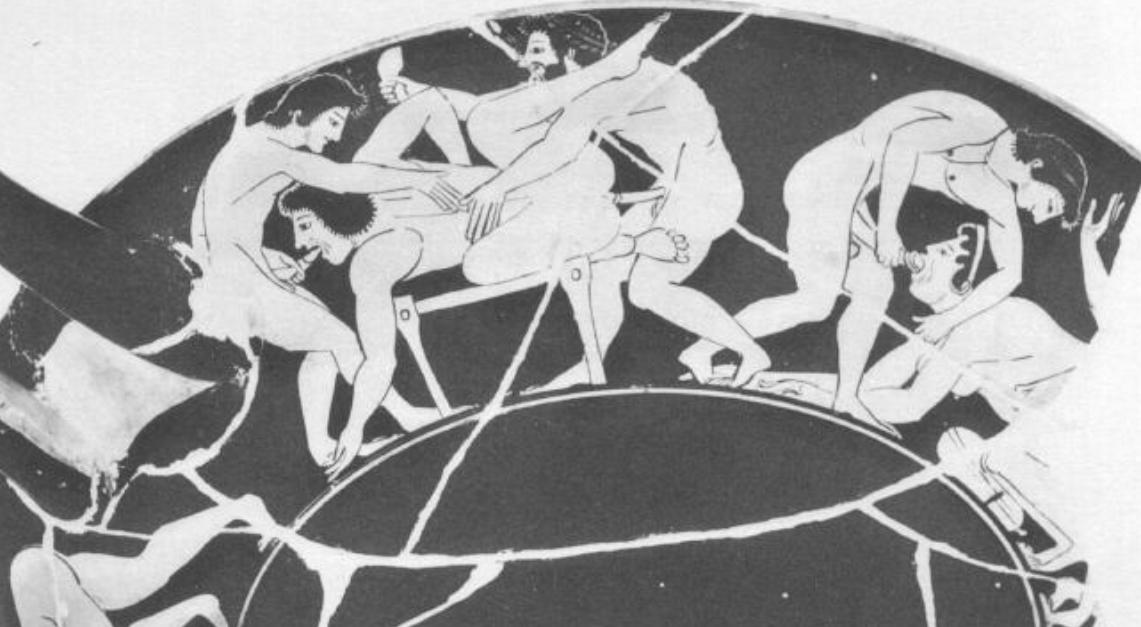  #context matters because Athenians and Etruscans had very different culturesIt’s difficult to know how the Etruscans viewed these graphic scenes. Lynch suggests the Etruscans perhaps saw the scenes as depicting not themselves but a fantasy of oversexed, exotic Greeks/25