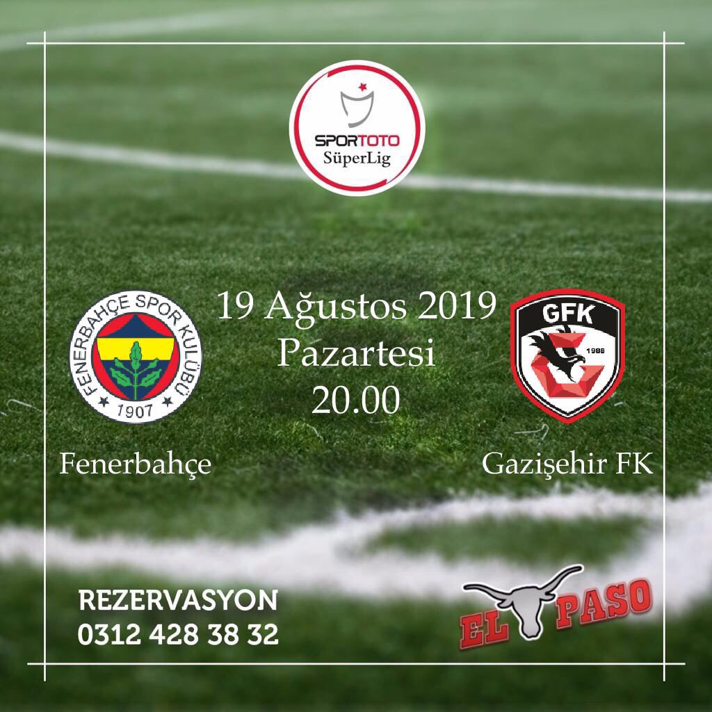 elpasobestekar's tweet photo. #ankara #maç #süperlig #fenerbahçe #Gazisehir https://t.co/230qPSsWT6