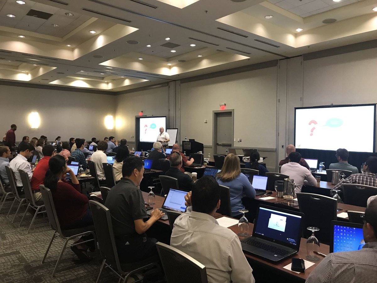 TriangleMW's tweet photo. Kicking off 61850 training at PacWorld ~ #pacwc19 @PACWMagazine
#TriangleMicroWorks #Raleigh #Utilities #Engineers #IEC61850 #mondaymotivation https://t.co/KltZA3PPLV
