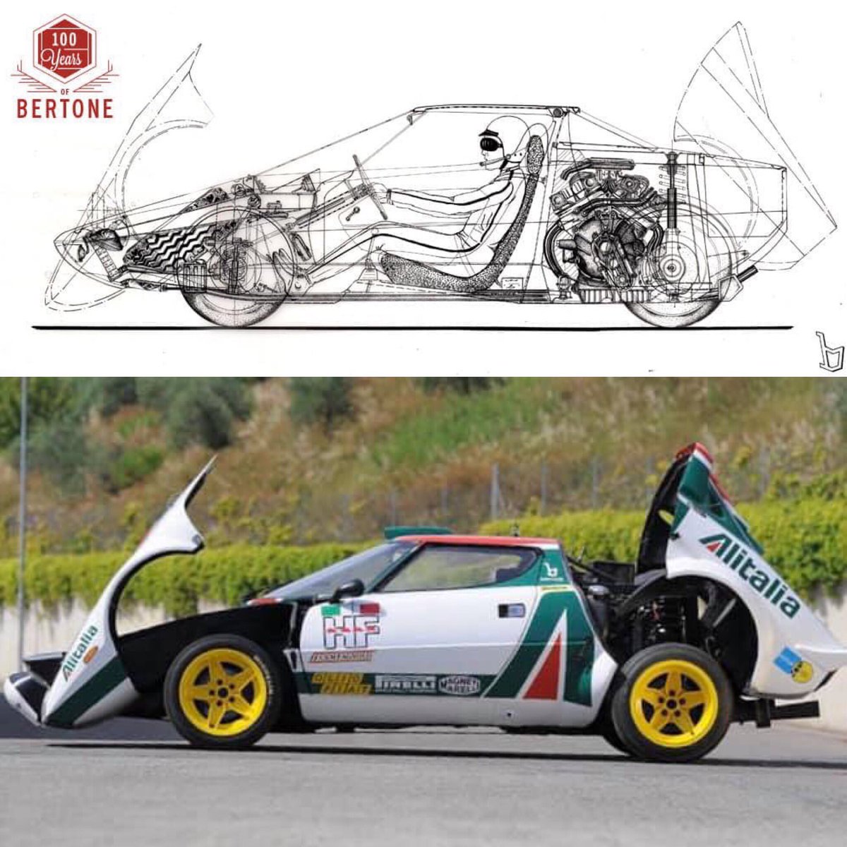 Silodrome On Twitter A Look Inside The Lancia Stratos By