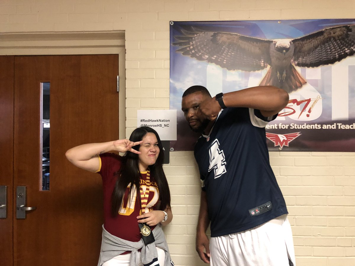 LittlePrice's tweet photo. @UCPS_MonroeNC #redhawknation https://t.co/zITmAvt4Sk