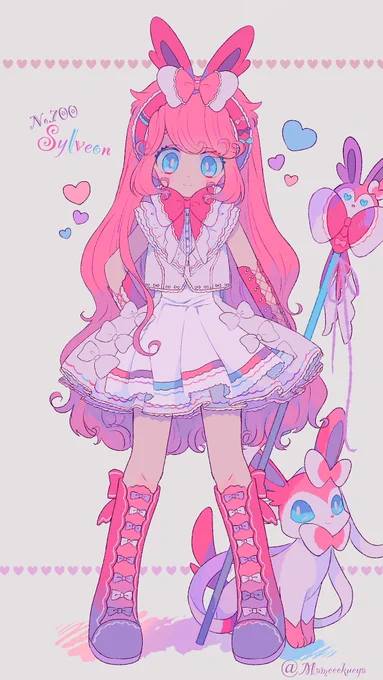 ⚠️ポケ擬
ニンフィア?? 