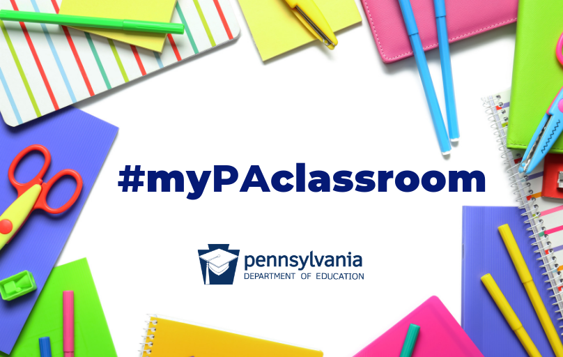 PADeptofEd's tweet photo. Reminder: tweet a ๐ท of your classroom setup and ready for the #FirstDayOfSchool + be sure to include #myPAclassroom โ weโll RT to inspire other educators + help spread the #FirstDayPA cheer! ๐คฉ https://t.co/7wixgOyuW7