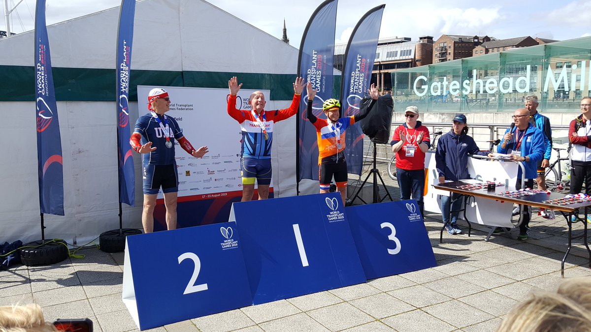 3 gold and 2 bronze medals on individual time trial, amazing results!! 🥇🥇🥇🥉🥉🇳🇱🚴‍♂️💪🏼 #WTG2019 #WorldTransplantGames <a href="/WTGF_Games/">WTGF TransplantGames</a> <a href="/sportentranspl/">Sport en Transplantatie</a>
