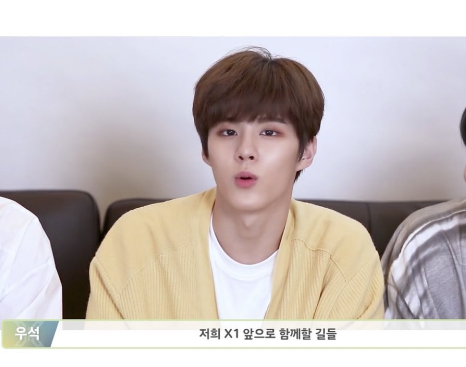 kimwooseoknet's tweet photo. wooseok: ONE IT(s), in the future, let’s be together and make happy days ahead. we will try our best as well and I hope that ONE ITs will not let go of our hands and follow us till the end!

ㅠㅠㅠㅠhis pretty words 
#김우석 https://t.co/xKrrwPYLeI