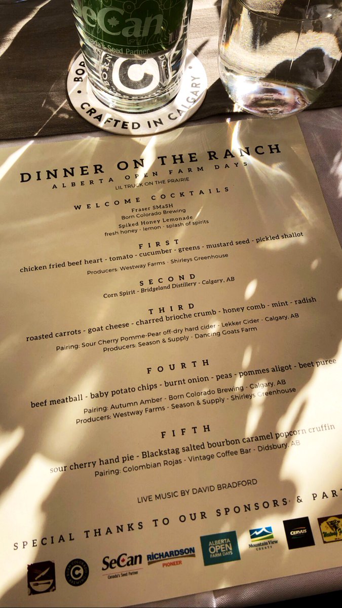 juliefmitchell's tweet photo. Awesome day spent at @WestwayFarmsLtd yesterday at their #ABopenfarmdays event hosted by #SeasonandSupply. Well done to everyone involved. We were glad to have been a small part of it, representing @Richardson_INTL. If you get a chance to attend one of their dinners, go for it! https://t.co/O1v1lbFlWm