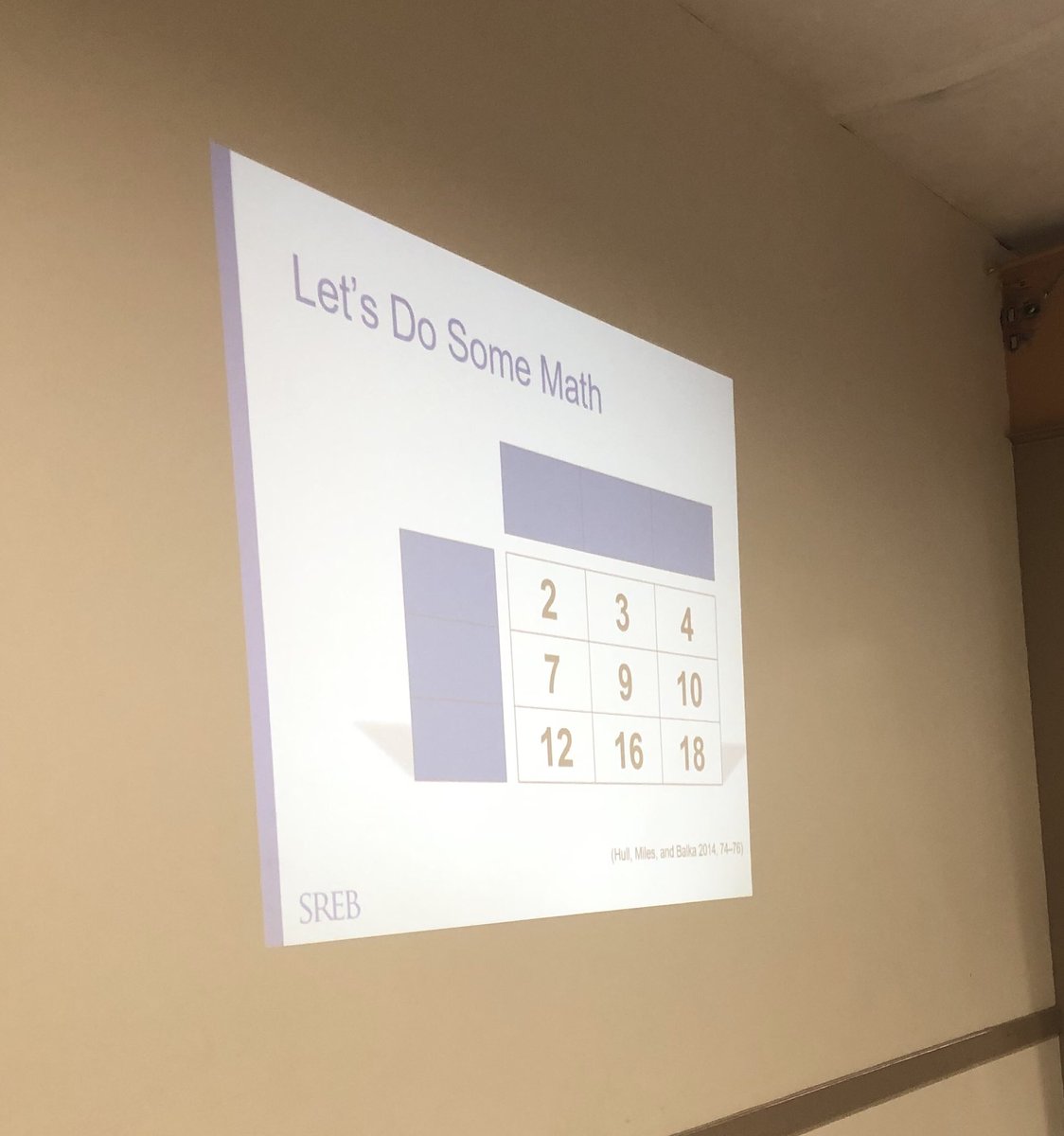 mathyPDgal's tweet photo. Back to School with 5th Grade Teachers at Brooklane Community Center! @JEFCOED #ElementaryMath https://t.co/u33bZIG8Ce