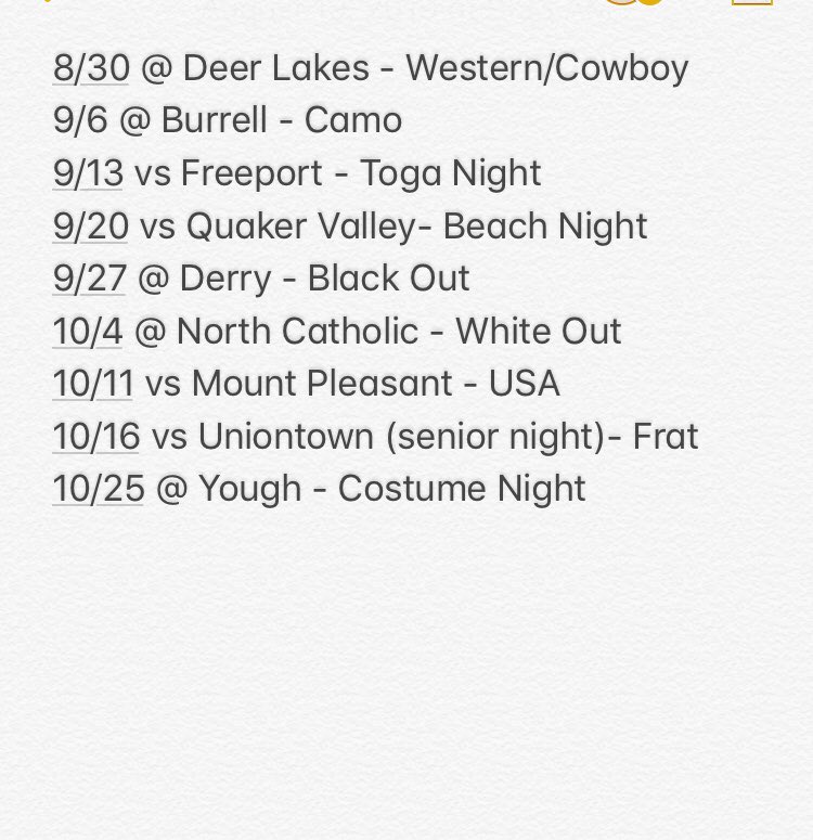 EFRATPACK's tweet image. ‼️THEMES FOR THIS YEARS FOOTBALL GAMES‼️ Let’s represent every game🏈