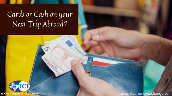 CurrencyTexas's tweet photo. Cards or Cash on your Next Trip Abroad? Find out at https://t.co/s36gBoiKow
#TexasCurrencyExchange #currencyexchange #money #currencytrader #trading #currency #currencytrading #currencyunit #currencycollection #crypto #currencycollector #takeprofit #florida #Texas https://t.co/TvyZSQyXDq