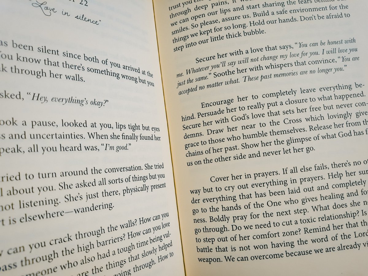jaelmadrinian's tweet photo. Cover her in prayers. If all else fails, there's no other way but to cry out everything in prayers.
Love in Silence, Letter 22
#LettersOfSelah by @joenasandiego https://t.co/wwdTx9L4iB