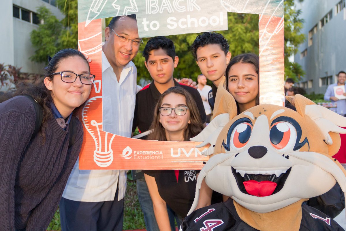 UVMMEXICO's tweet photo. ¡Bienvenidos de vuelta, Linces! Que este nuevo ciclo sea de mucho crecimiento y apredizaje. #BackToSchoolUVM https://t.co/UQTsdiqmF9