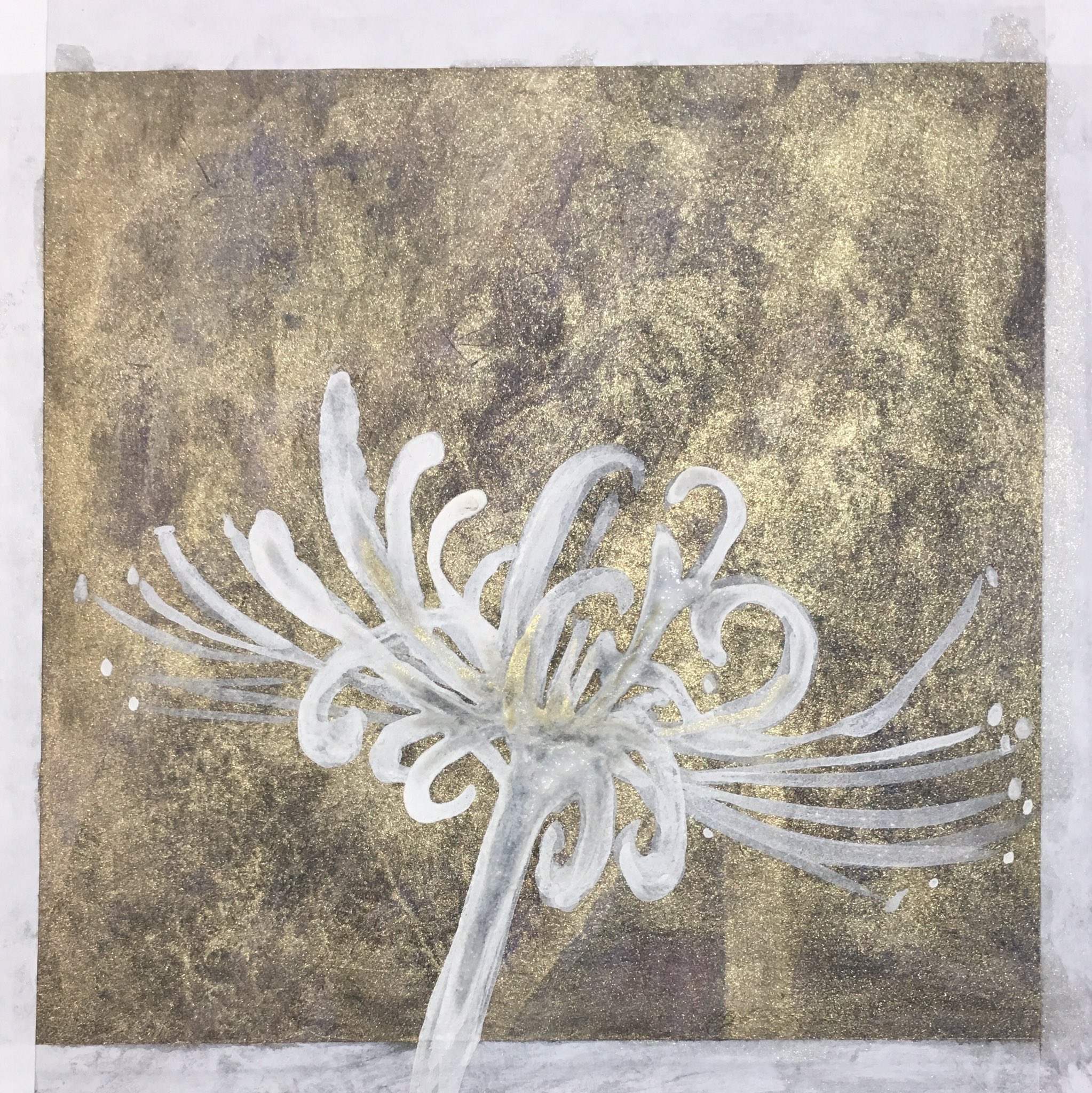 Sirenan No Twitter 彼岸花 彼岸花 曼珠沙華 秋の花 白い花 絵が好き 絵描きさんと繫がりたい 日本画 三鷹 武蔵野 T Co 5u35pfnifd Twitter