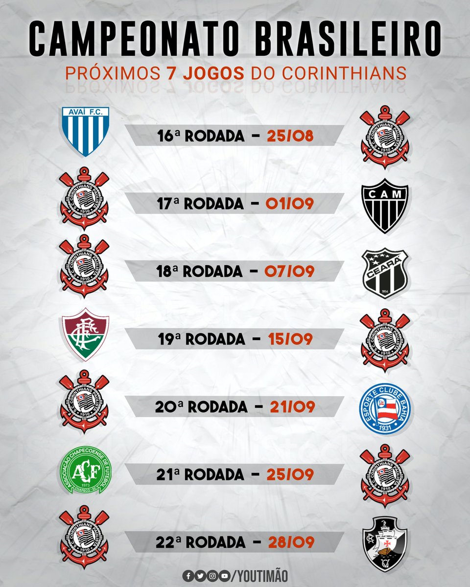 Próximos jogos do Corinthians feminino