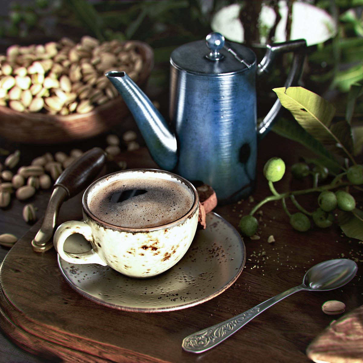 hamedmaxxx's tweet photo. A-Z table
Little render just to try Vray Next GPU..... less than 10 min and more than 1000 pass is so great :)))) i love it
#chaosgroup #vraynext #vraynextgpu #3dsmax #vray #cgi #closeupshot https://t.co/BSWgy2KtKY