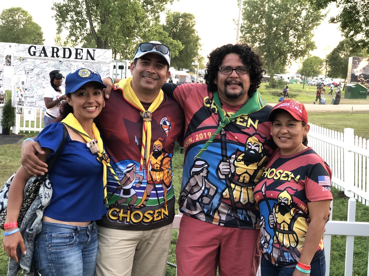 prjuanp's tweet photo. Agradecido con Dios por la experiencia vivida en el campamento 🏕 internacional de de conquistadores Chosen Oshkosh Wisconsin... y en oración desde ya por el Próximo 2024 https://t.co/qtKCJcBtek