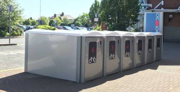 cyclokglobal's tweet photo. Cyc-Lok is an on demand, short term #bikeparking system which allows #cyclists the facility to park their #bikes in a locker, ensuring that their bikes and belongings will be secure and dry until they return. #cyclok https://t.co/RgHTnb1Tr8