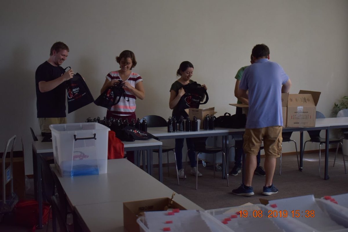 AmamEpfl's tweet photo. Preparations are in full swing!! We’re looking forward to welcoming everyone at EPFL tomorrow. Registration starts at 08.00! https://t.co/SQZsoWXJ7A