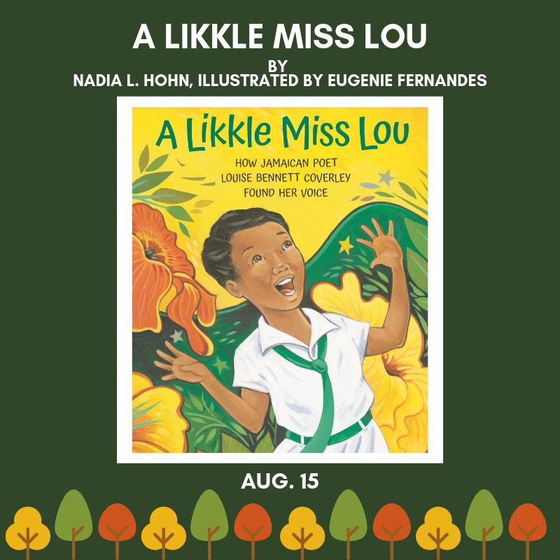 Miss Lou book, soon come! - Nadia L. Hohn