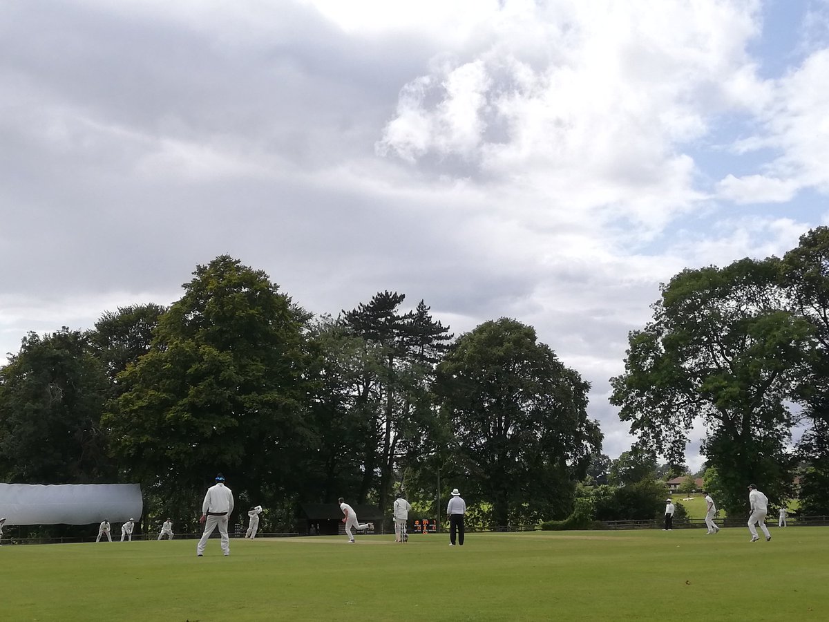Brockhampton CC, Herefordshire v Wiltshire . Wiltshire 204/8 in their second inns of a low scoring game. Result seems likely today.
