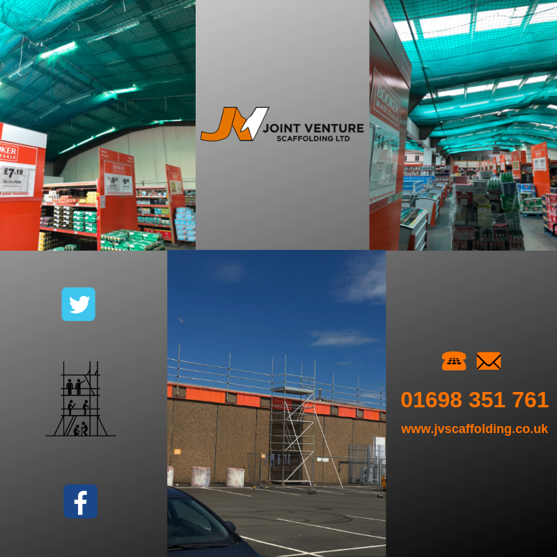 JVSCAFFOLDING's tweet photo. Our Scaffolders &amp; Safety Netters have been busy the past few months on these excellent projects in Glasgow and Falkirk.

For any Scaffolding and Safety Netting needs contact us now and we will be happy to help👷‍♂️:

☎01698 351761 or ✉info@jvscaffolding.co.uk https://t.co/Cn8zPc1B5I