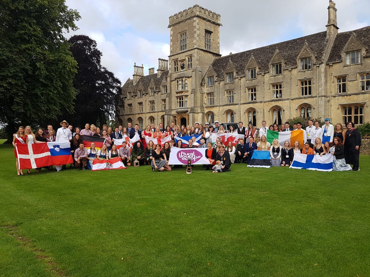 Hannahkirkmedia's tweet photo. The official opening of the Rural Youth Europe European Rally! Fantastic venue here at @RoyalAgUni  being hosted by @NFYFC #weareruralyouth #RYEurope https://t.co/9SW3mjiNDj